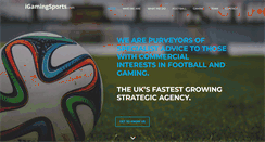 Desktop Screenshot of igamingsports.com